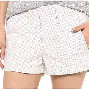 Rag & Bone leather shorts